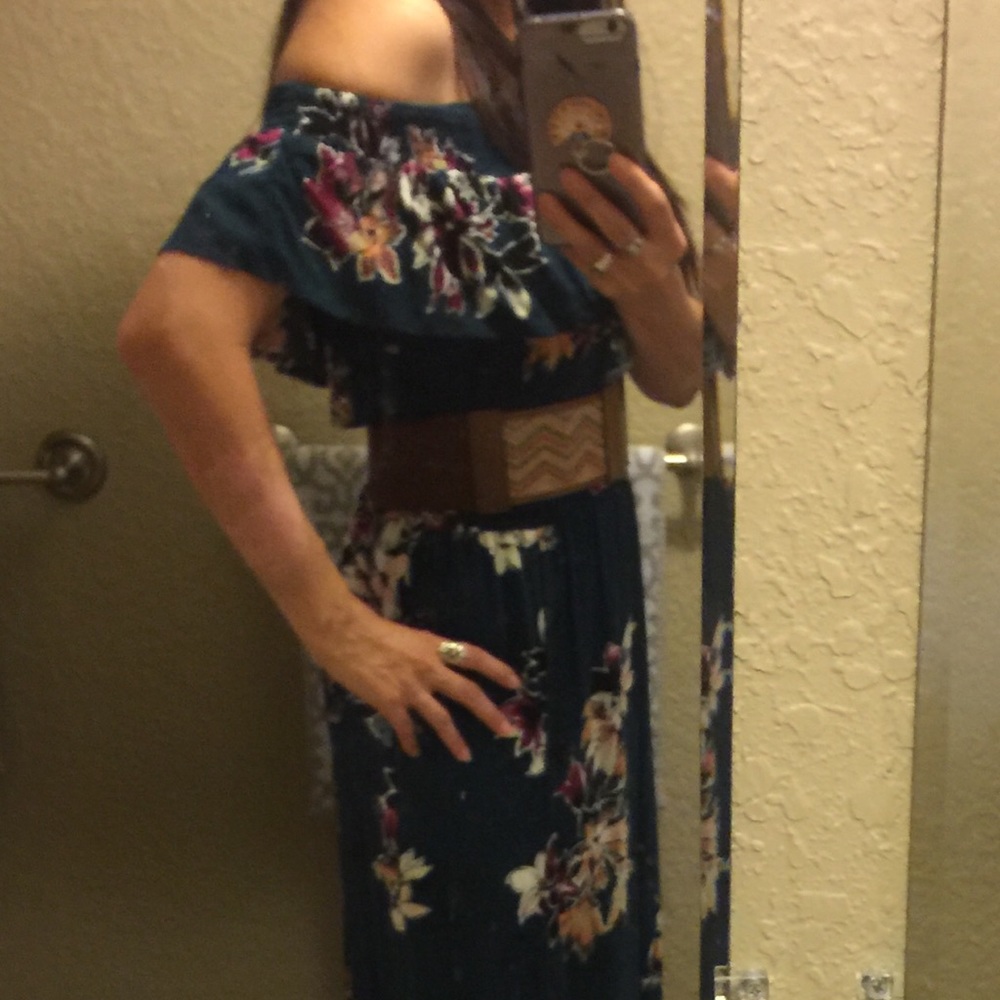 Off shoulder dress